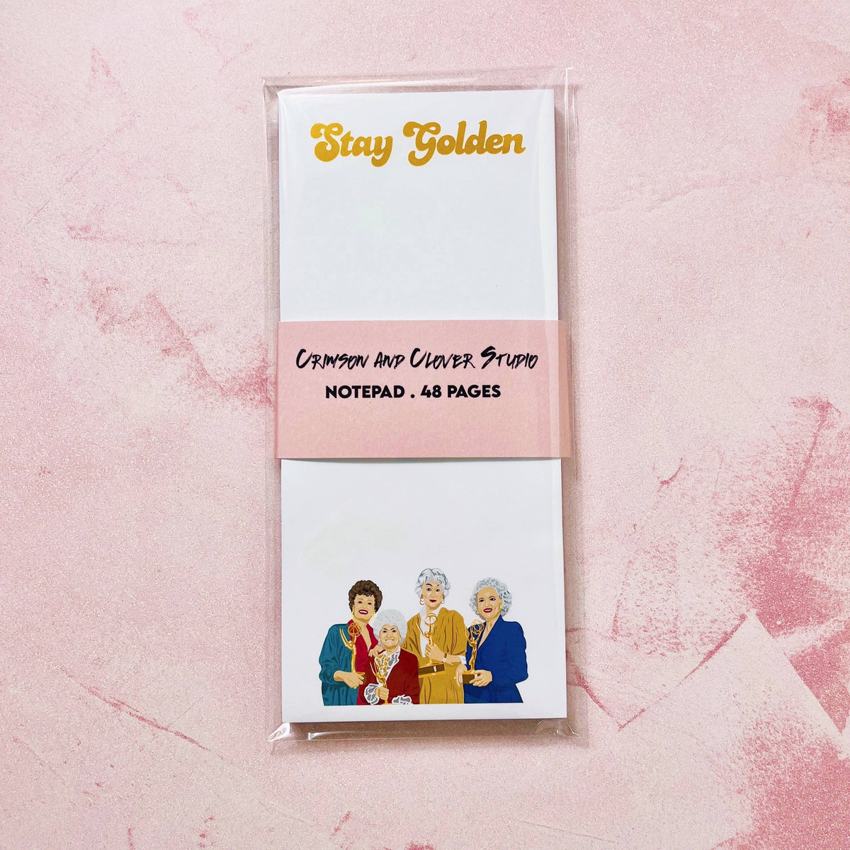 Stay Golden Notepad