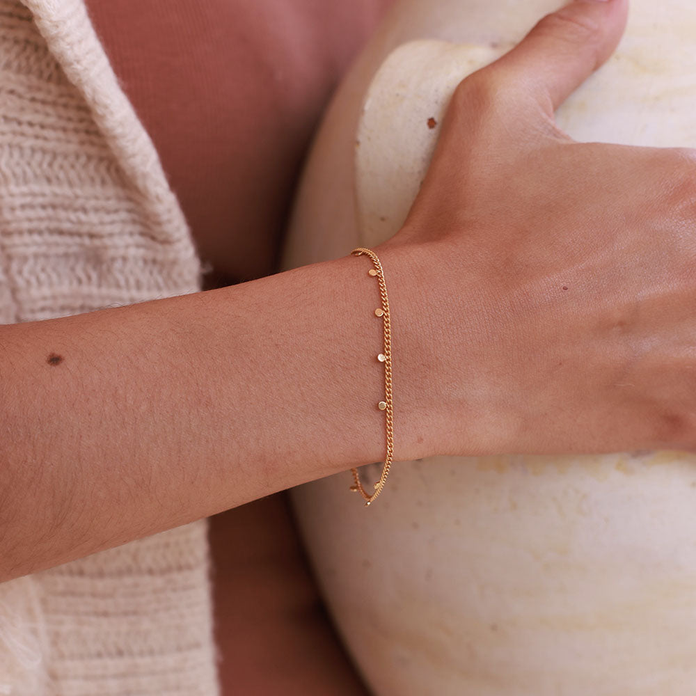 Tiny Dot Chain bracelet