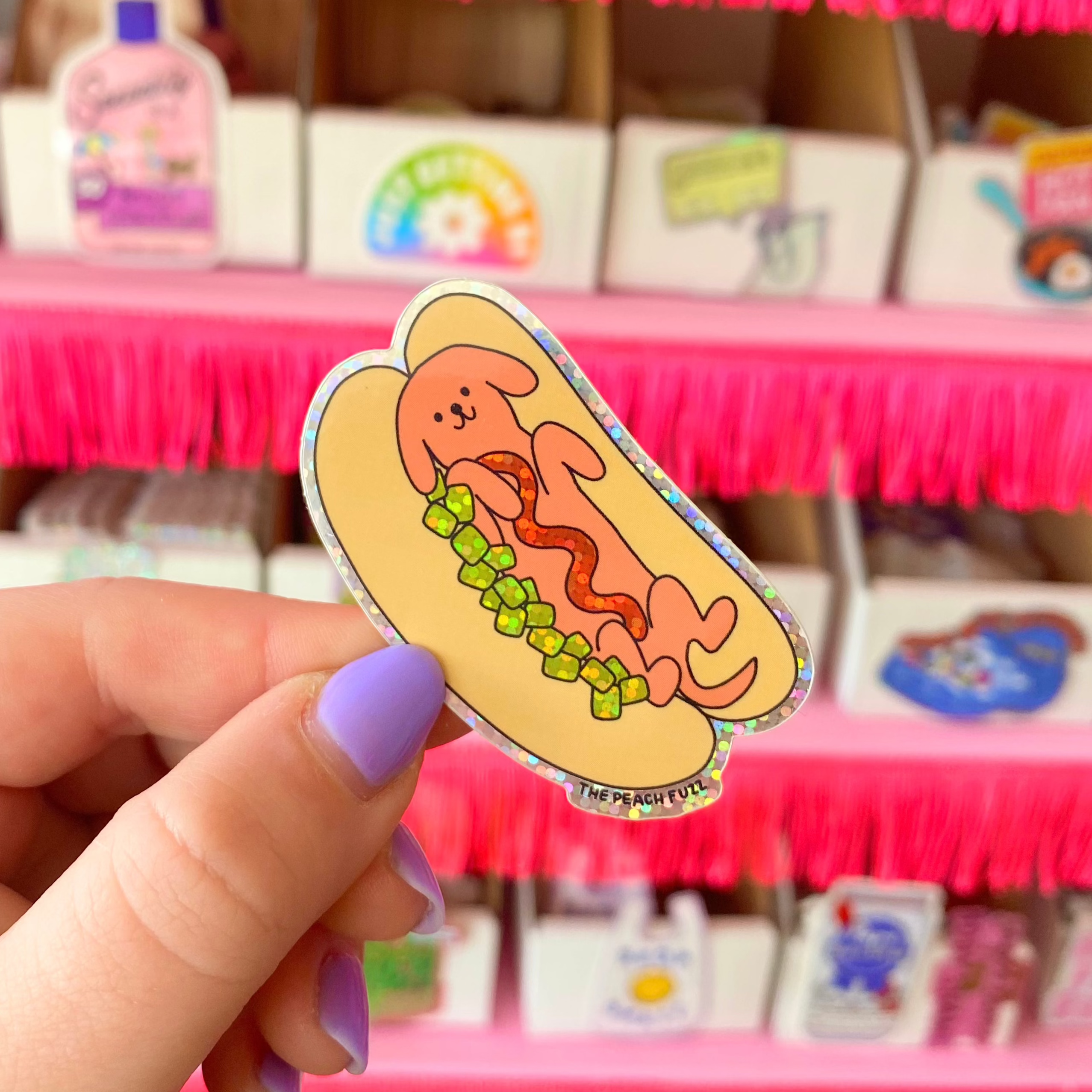 Hot Doggy Dog Sticker
