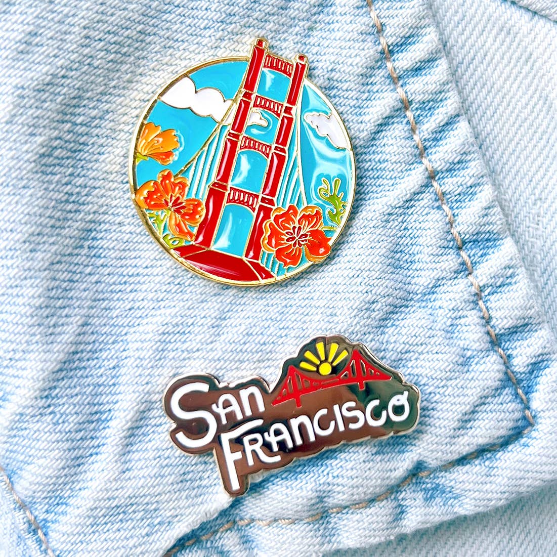 San Francisco Enamel Pin