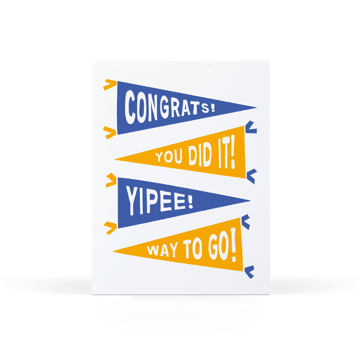 Pennants Congrats Card