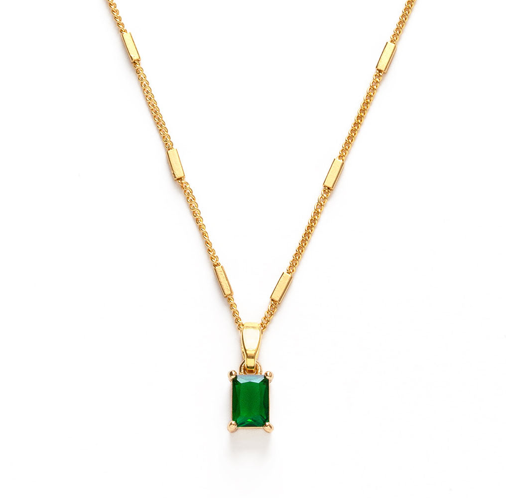 Emerald Gemstone Necklace