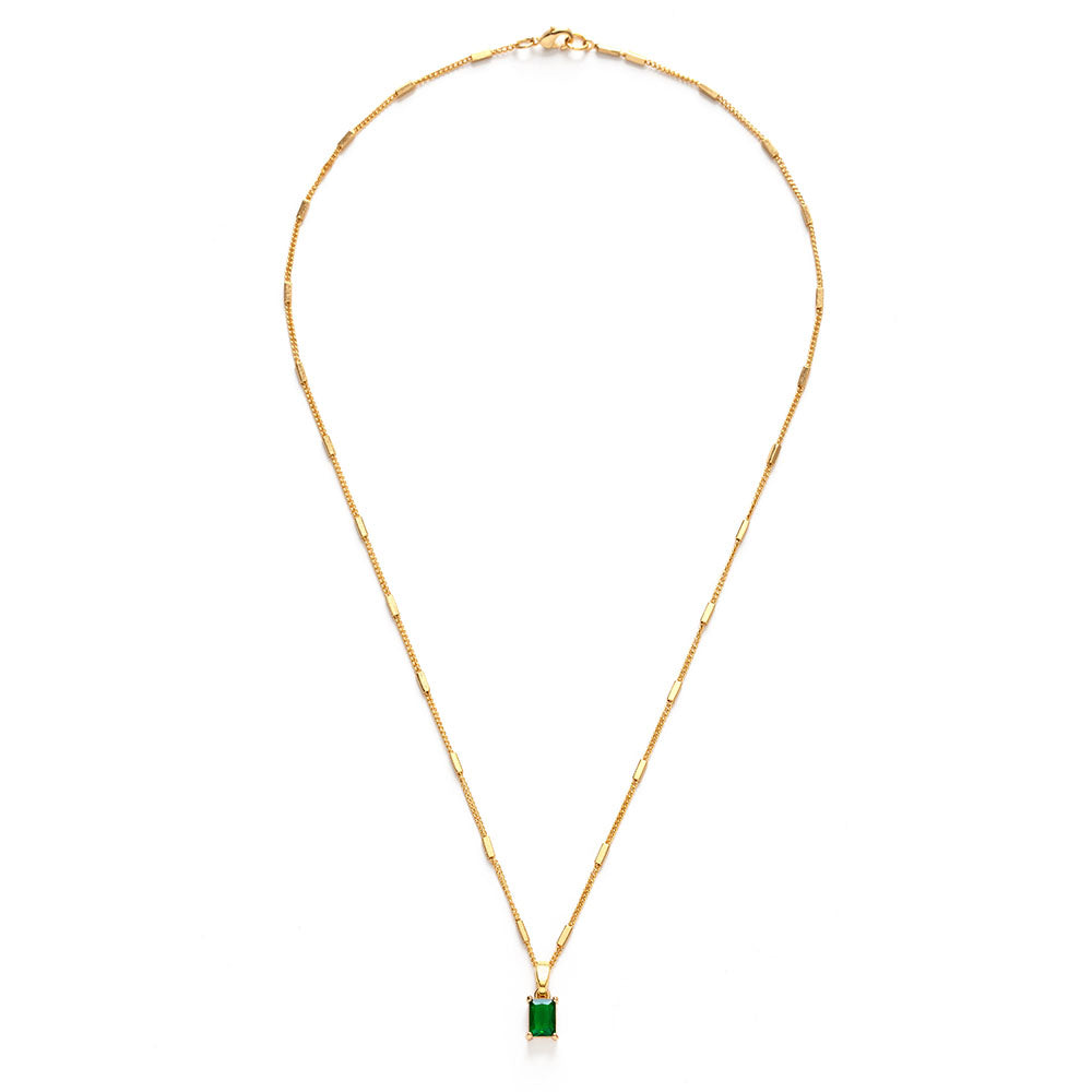 Emerald Gemstone Necklace