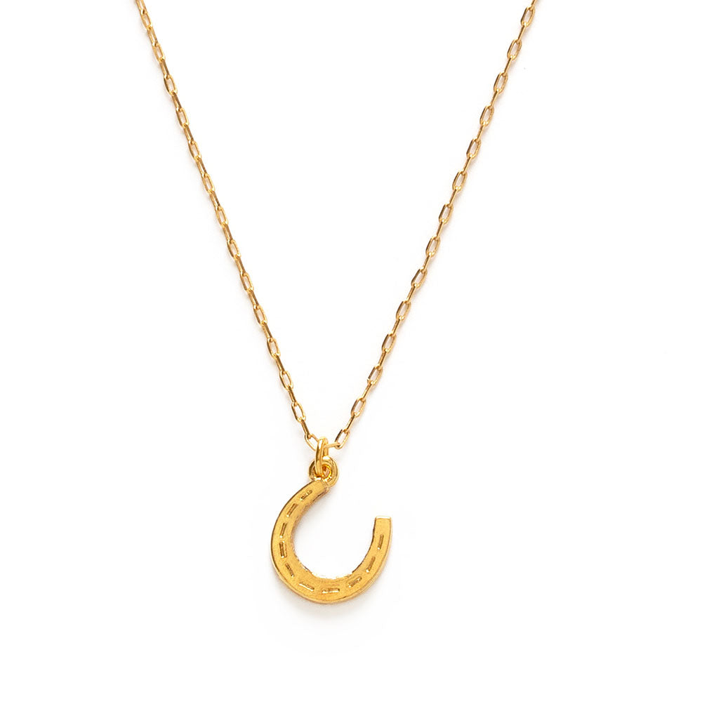 Horseshoe Charm Necklace