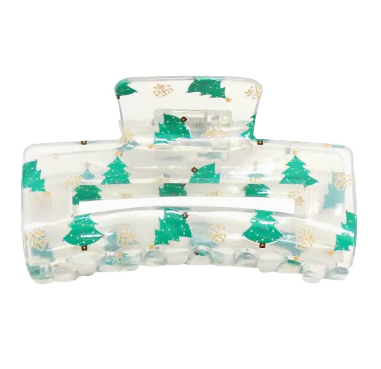 Christmas Tree hair claw