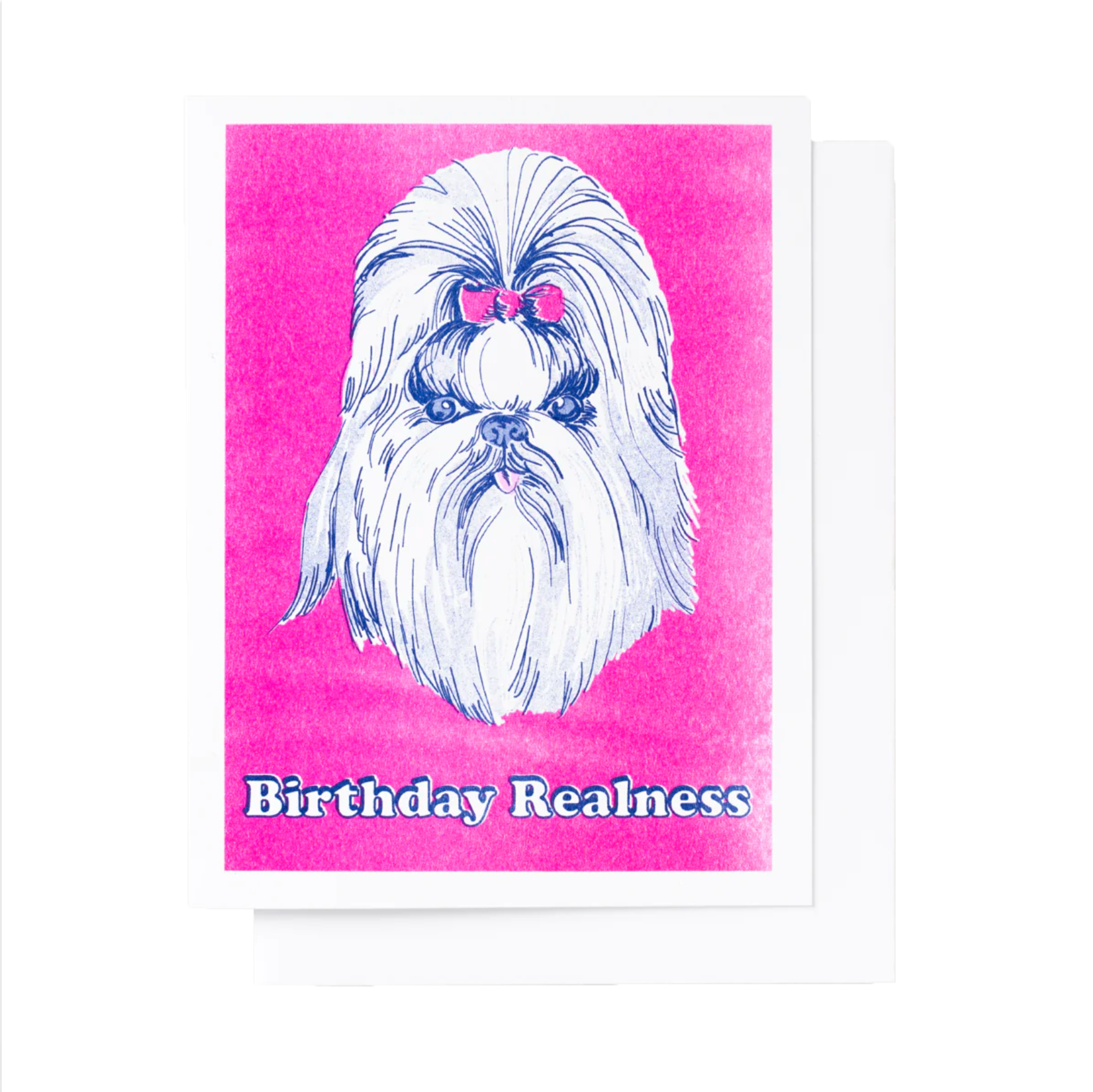 Birthday Realness greeting card