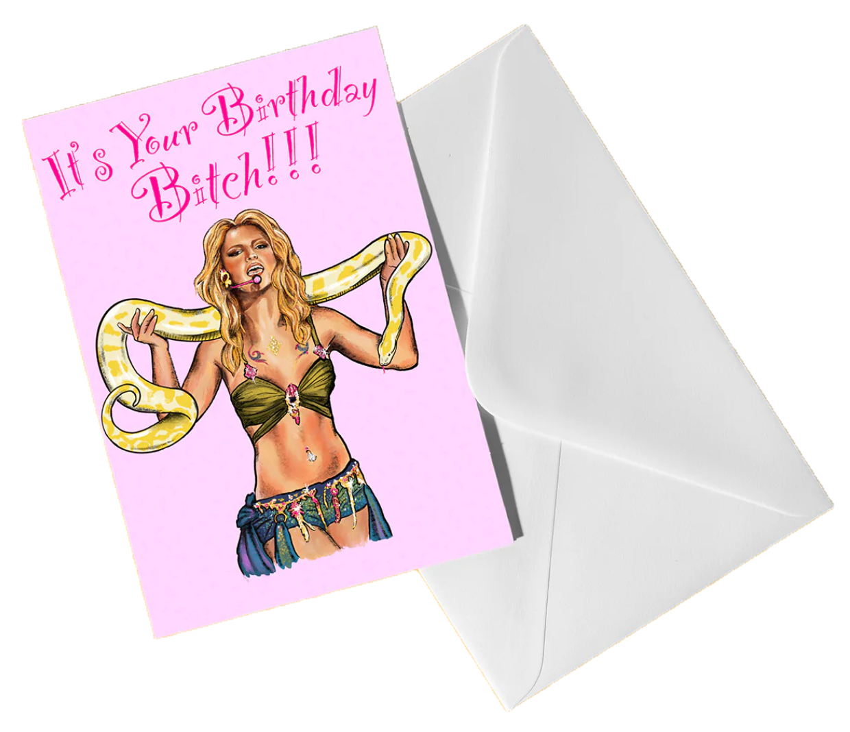 Britney Birthday greeting card