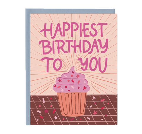 Birthday Cupcake Greeting Card