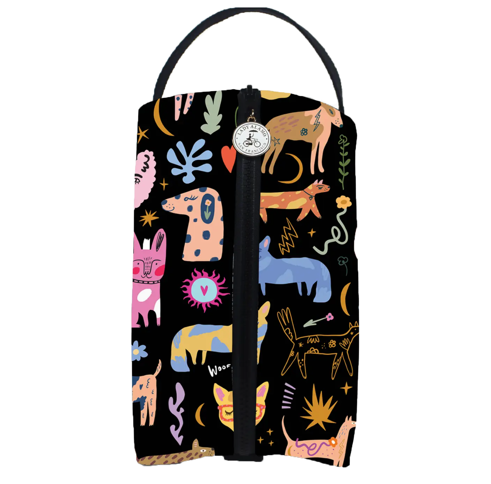 Canvas Dopp Kit - Dog Park