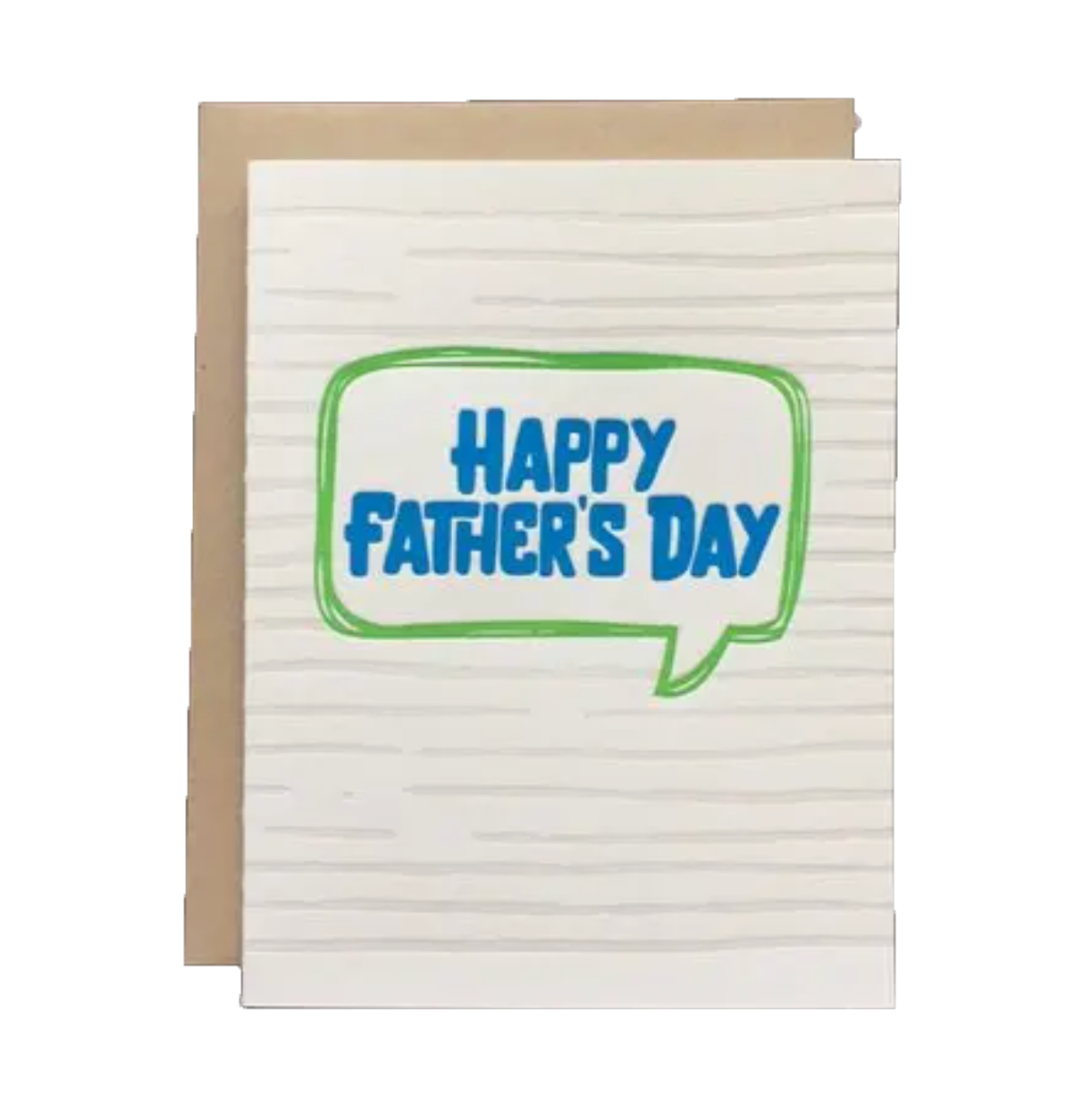 Fathers Day Bubble card