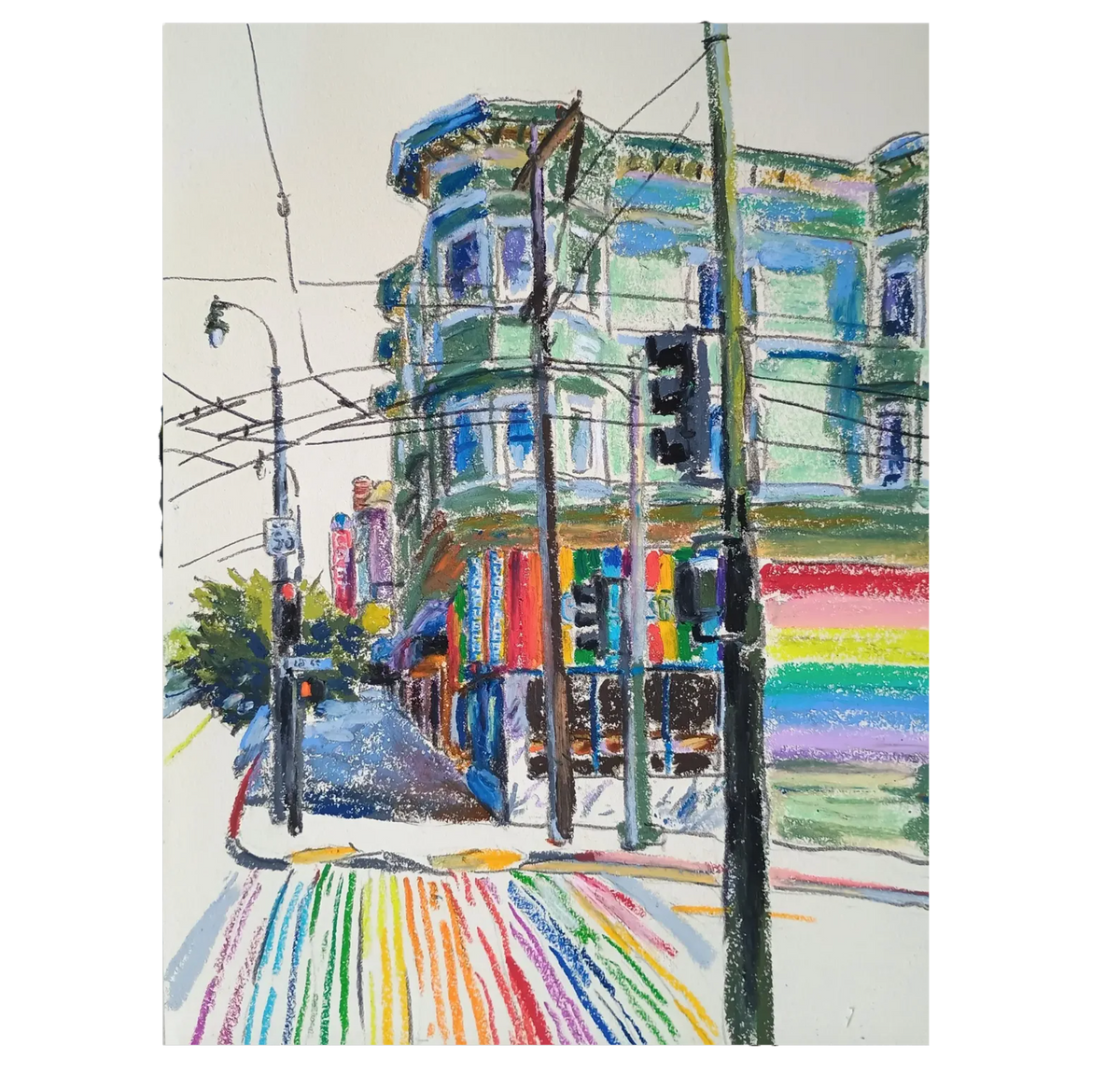 18th Street and Castro Art Print