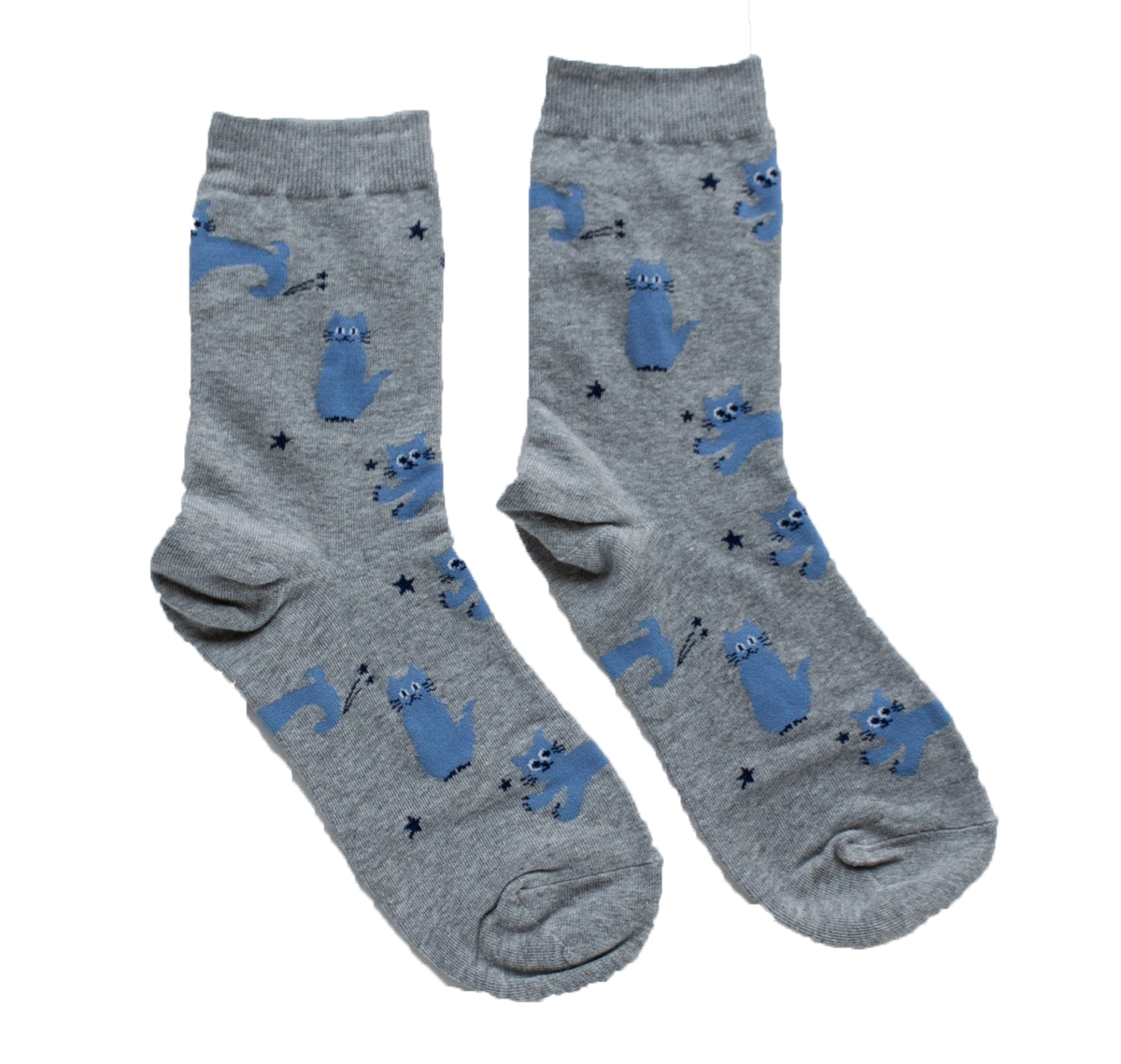 Cat Meow socks Gray