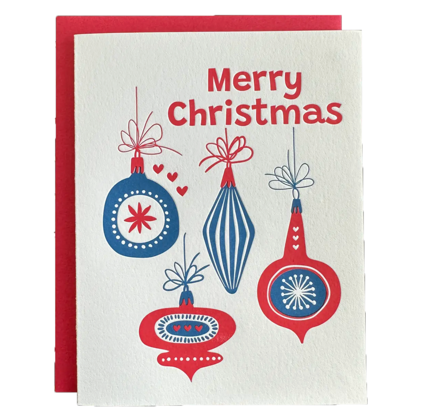 Christmas Ornaments Card / Card Pack