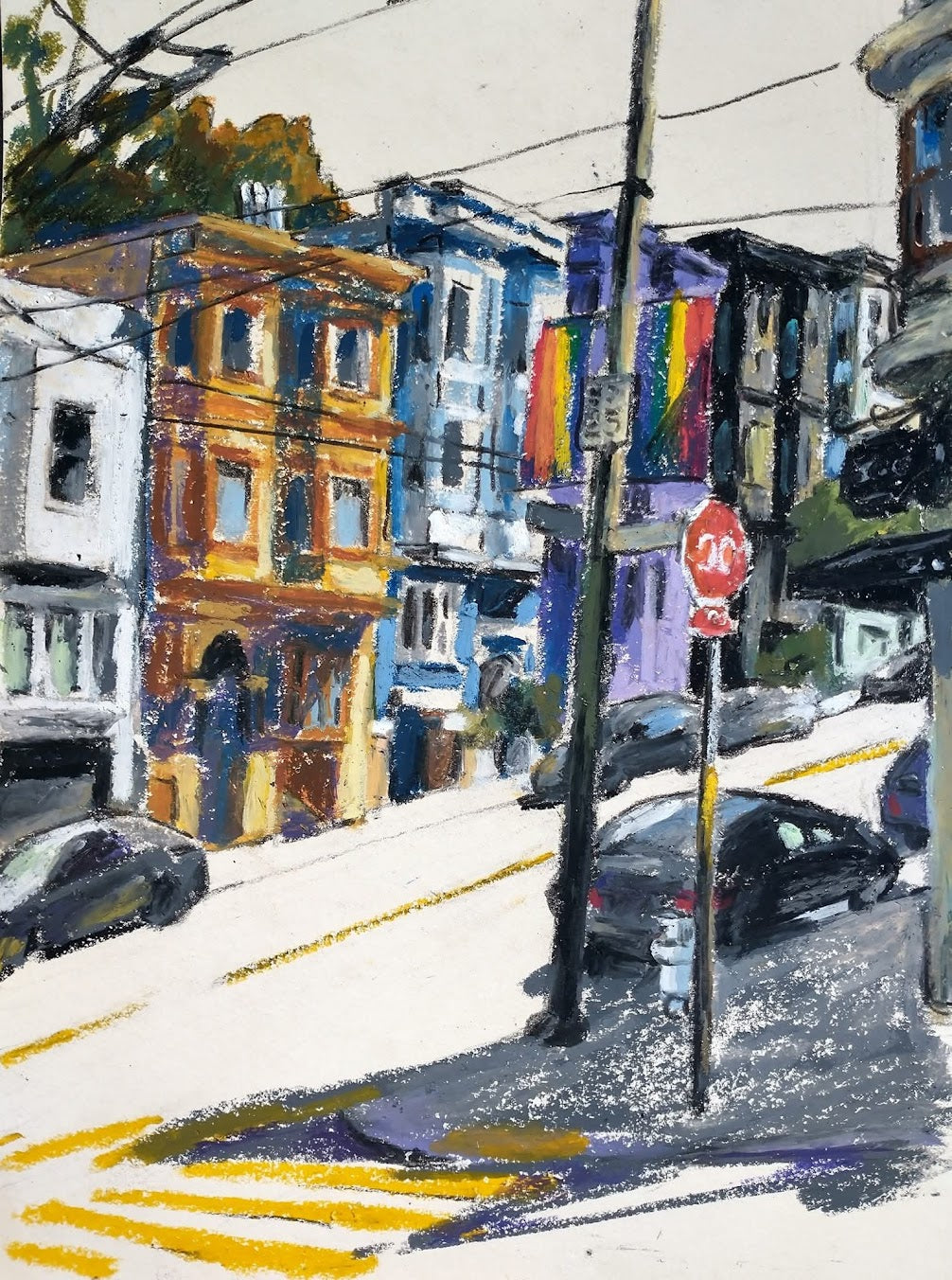 Apartment on Castro Street Art Print
