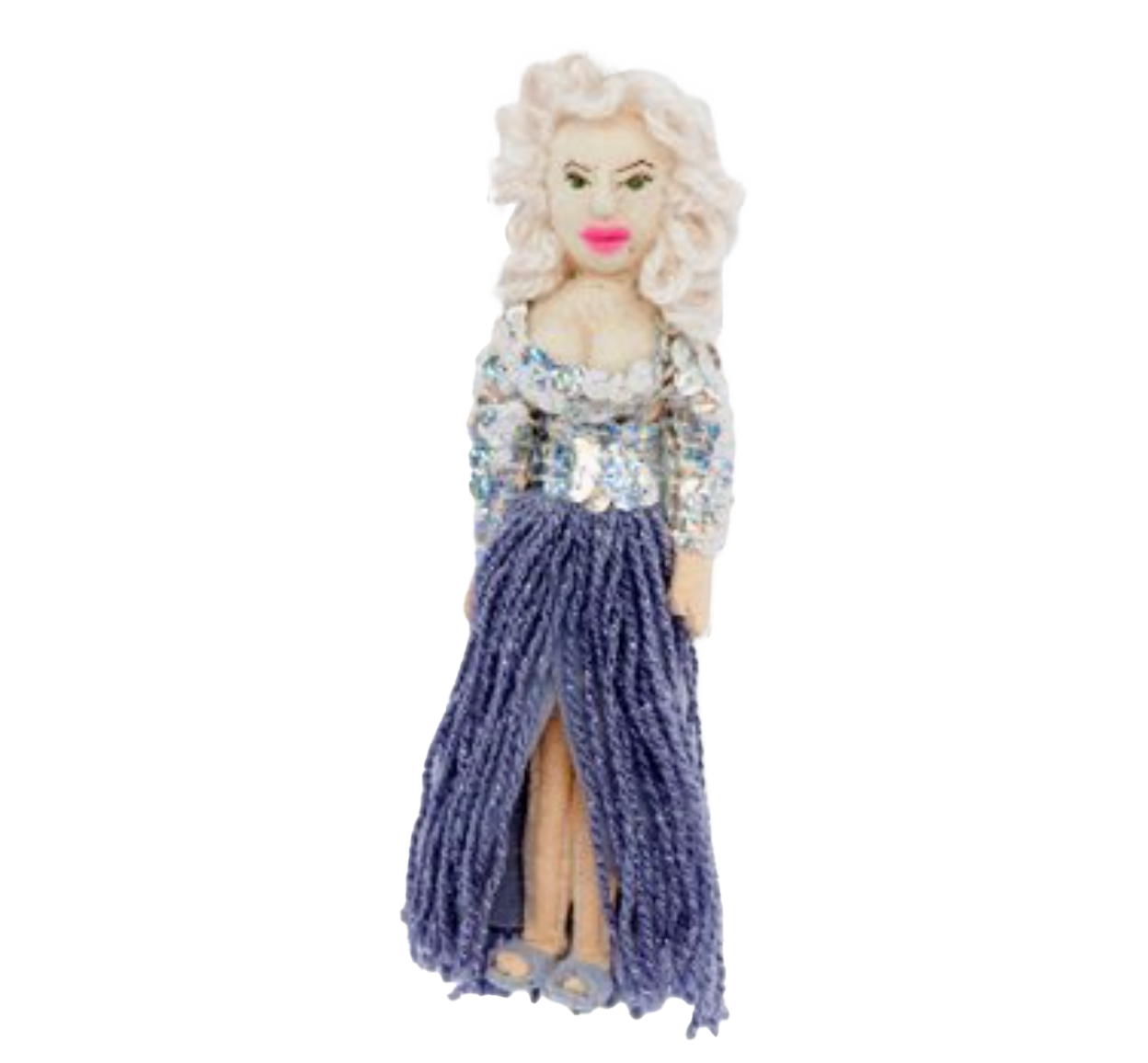 Fancy Dolly Parton ornament