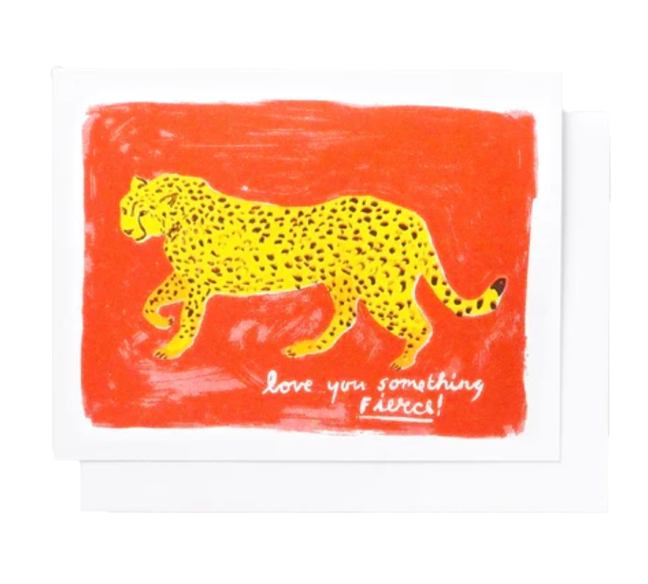 Fierce greeting card