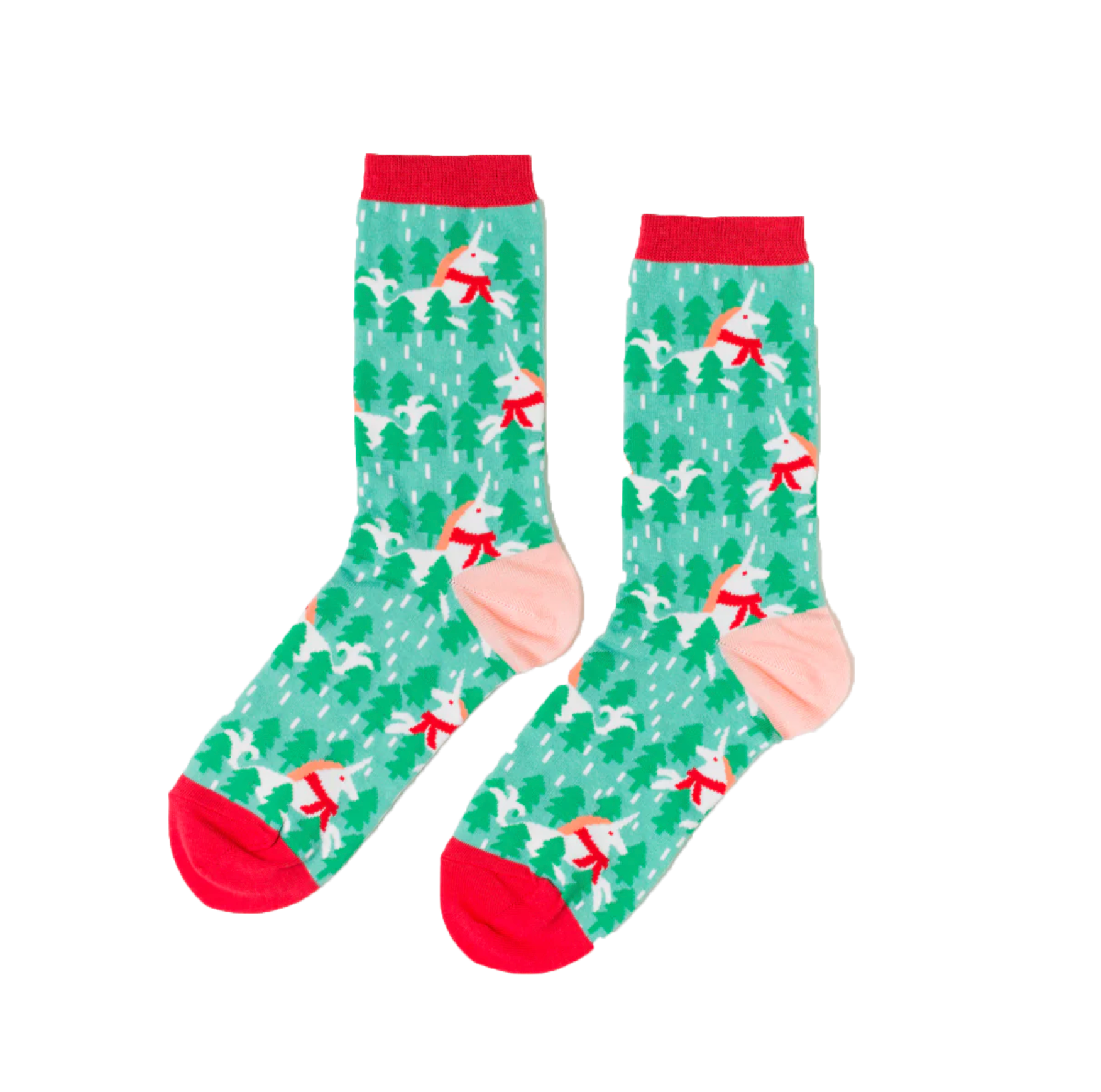 Winter Unicorn socks Women
