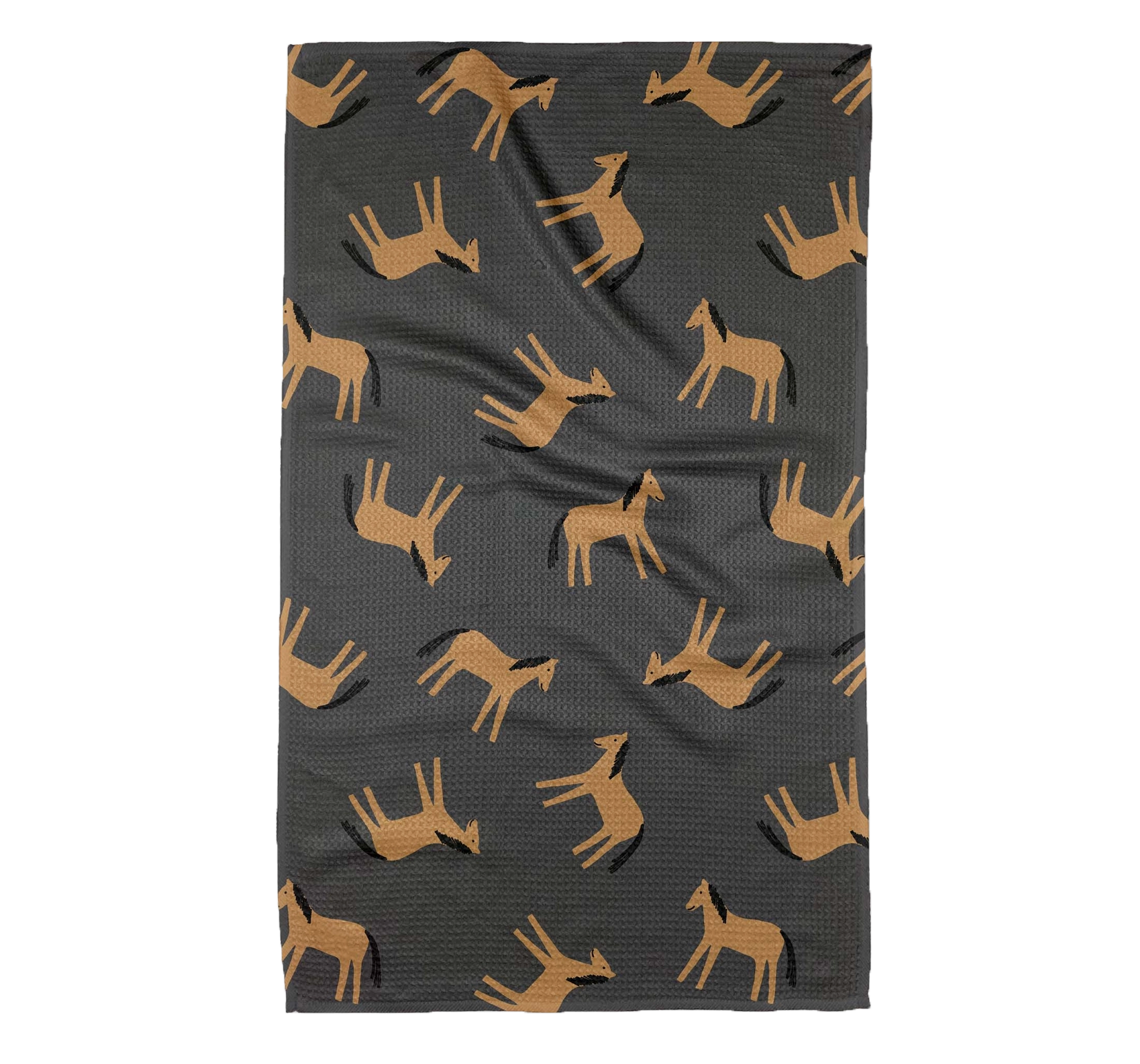 Horses tea towel