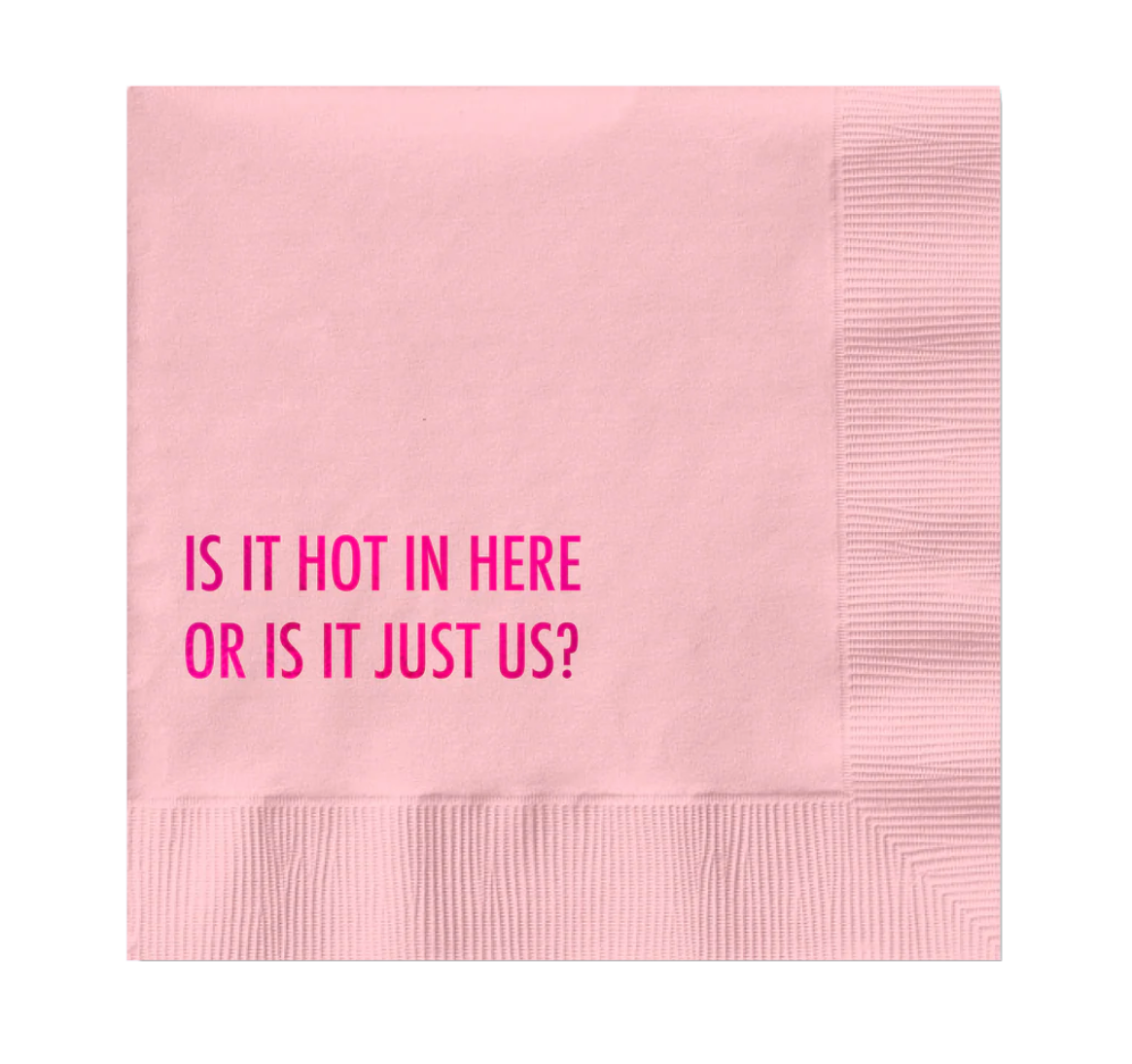 Hot in Here cocktail napkin