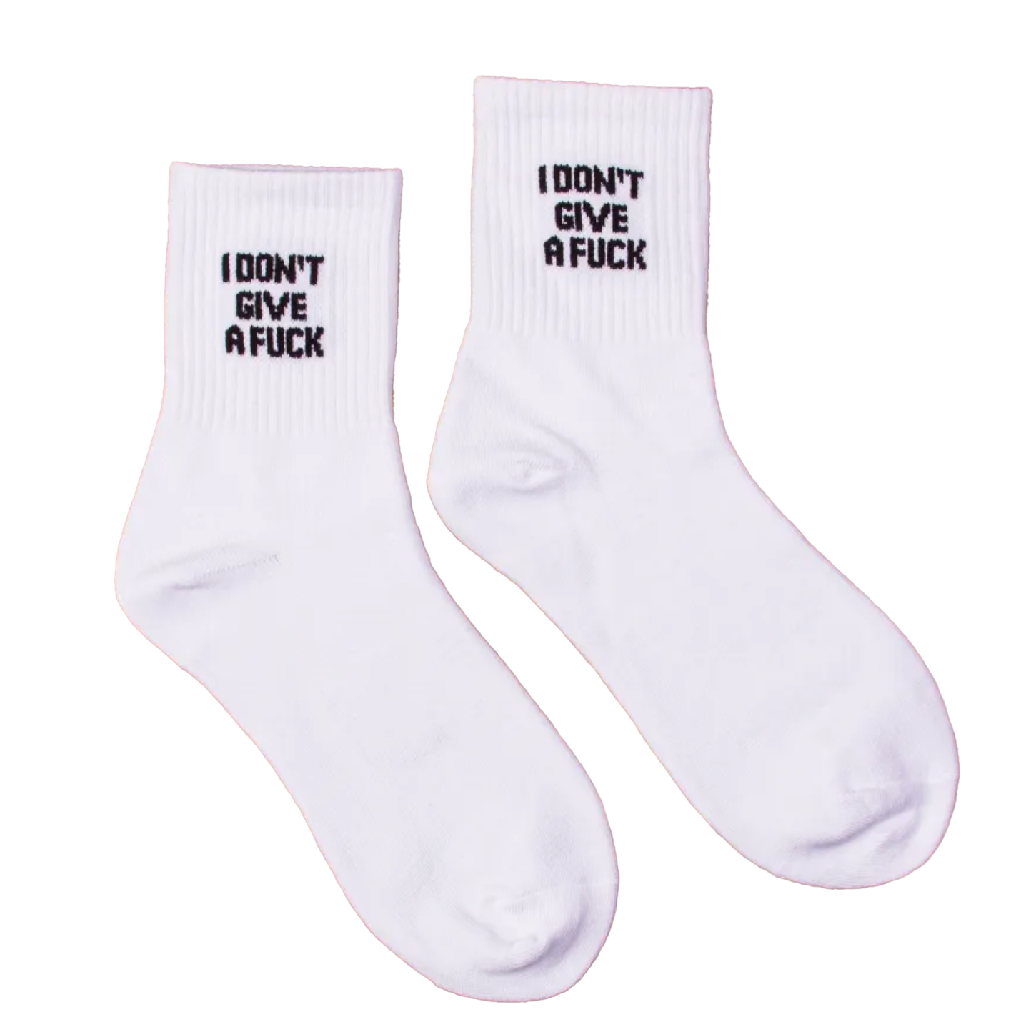 IDGAF socks