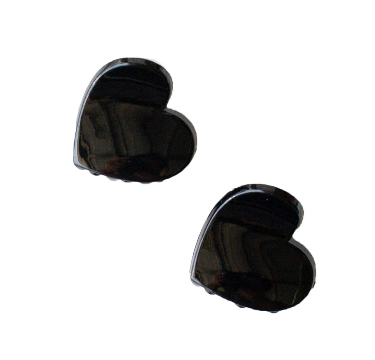 Hearts Mini Claws - Black