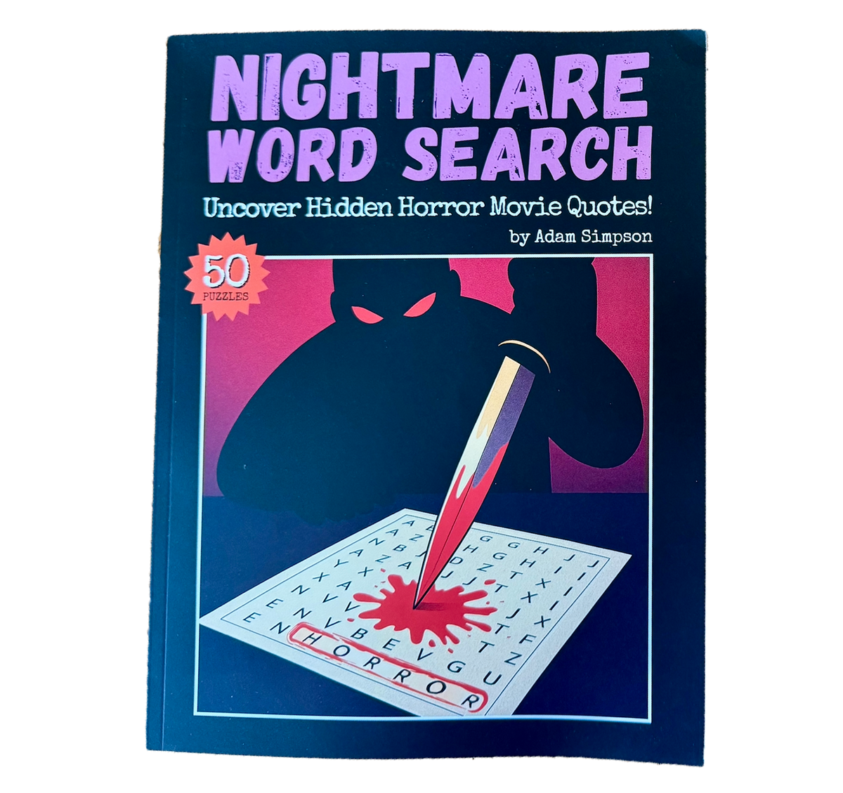 Nightmare Word Search Book