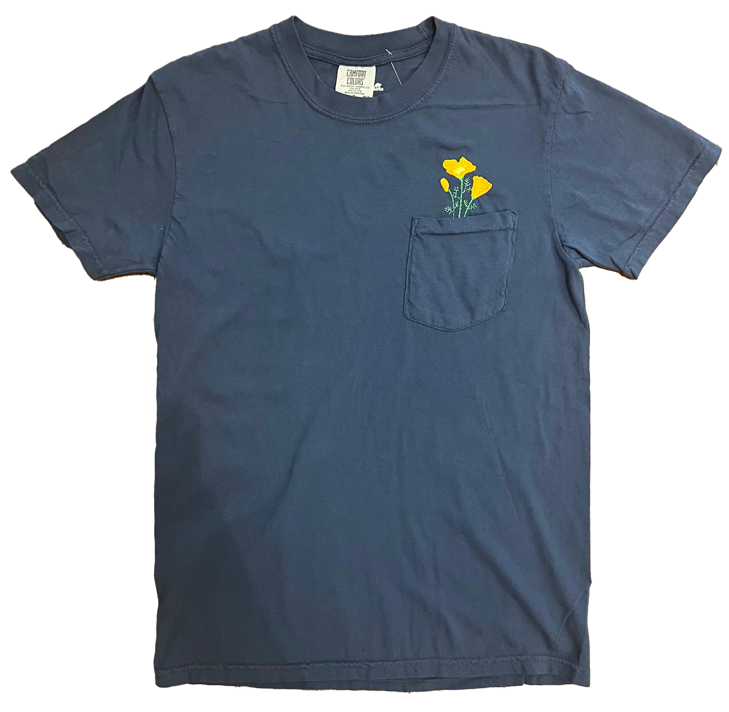 Poppies Embroidered Men's shirt