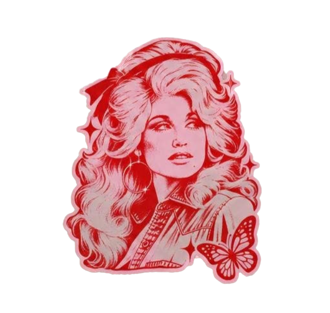 Dolly Retro Sticker