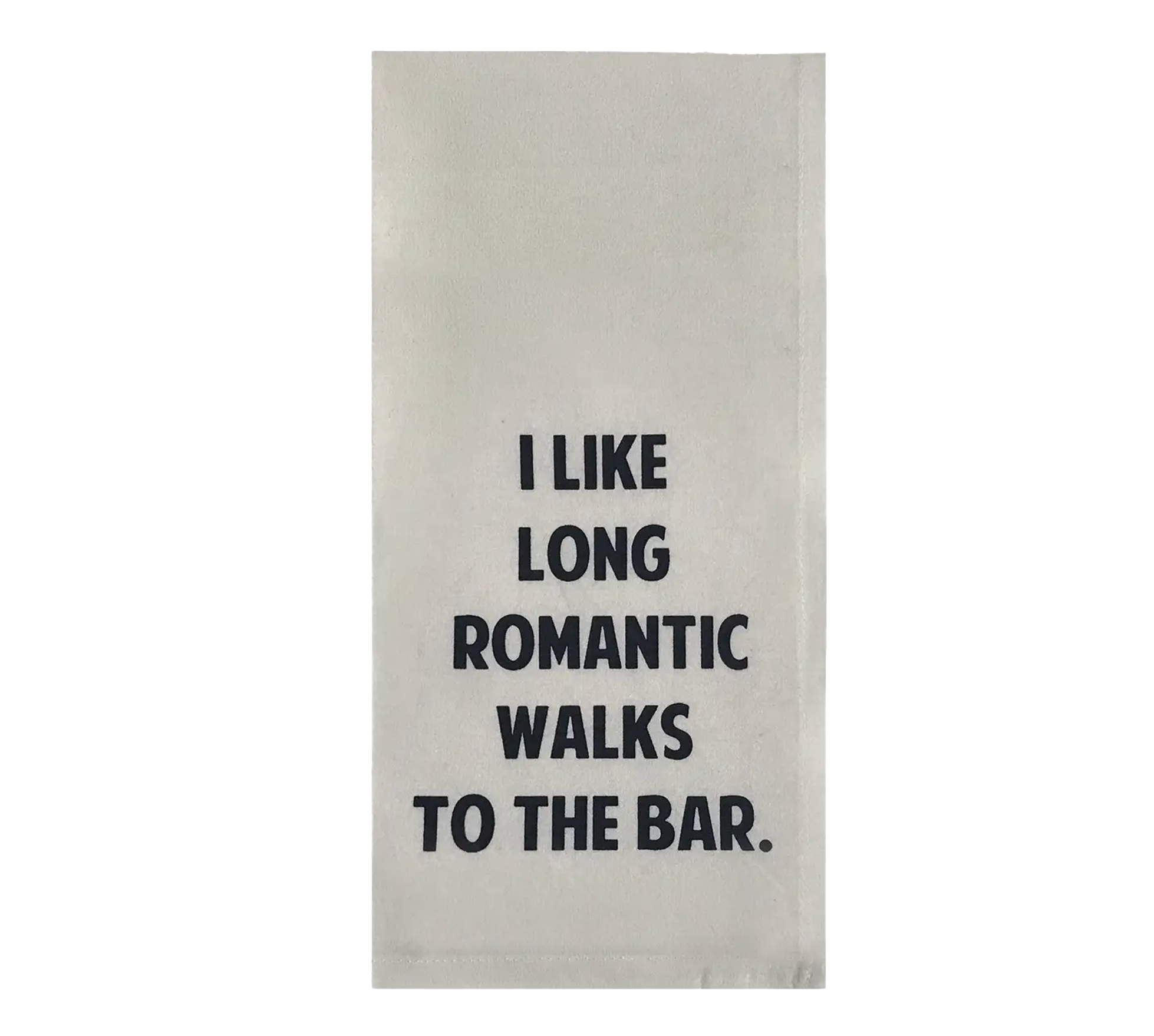 Romantic Walks tea towel