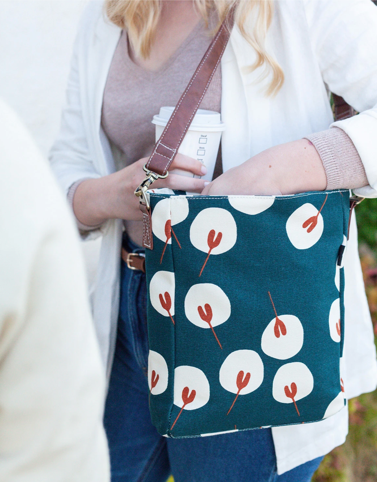 City Sling Crossbody Bag - Tansy