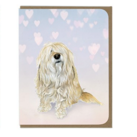 Shaggy Dog Greeting Card