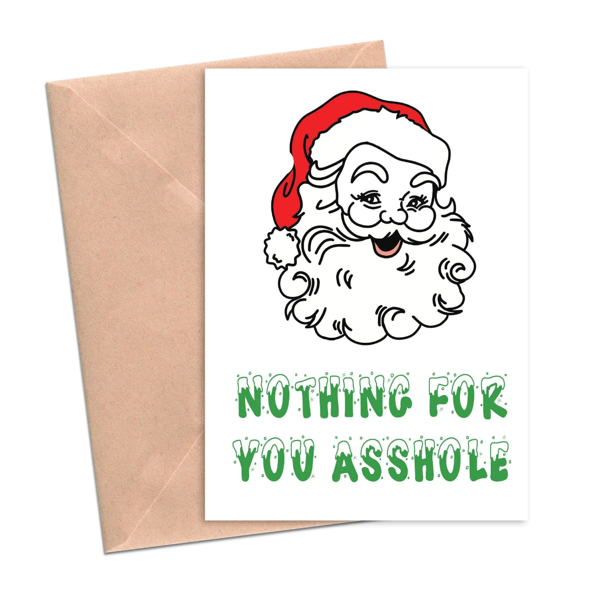 Nothing for You greeting card