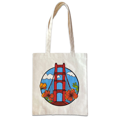 Golden Gate Bridge Tote bag