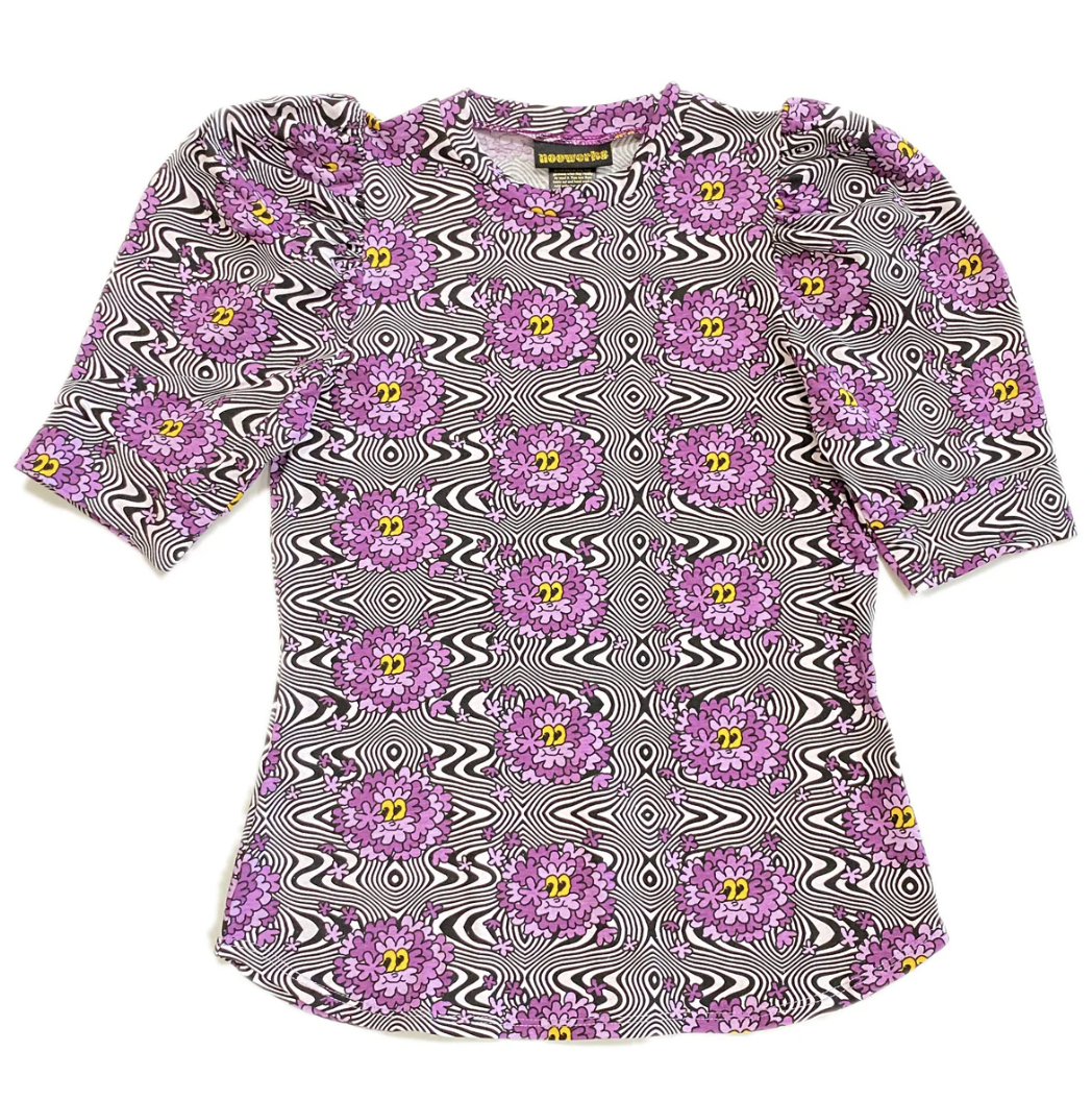 Purple Haze Puff Top