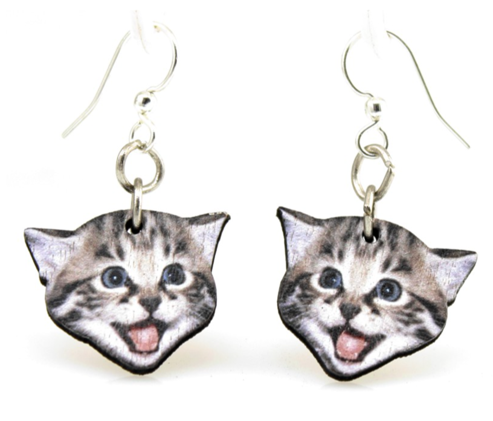 Playful Kitten Dangly earrings