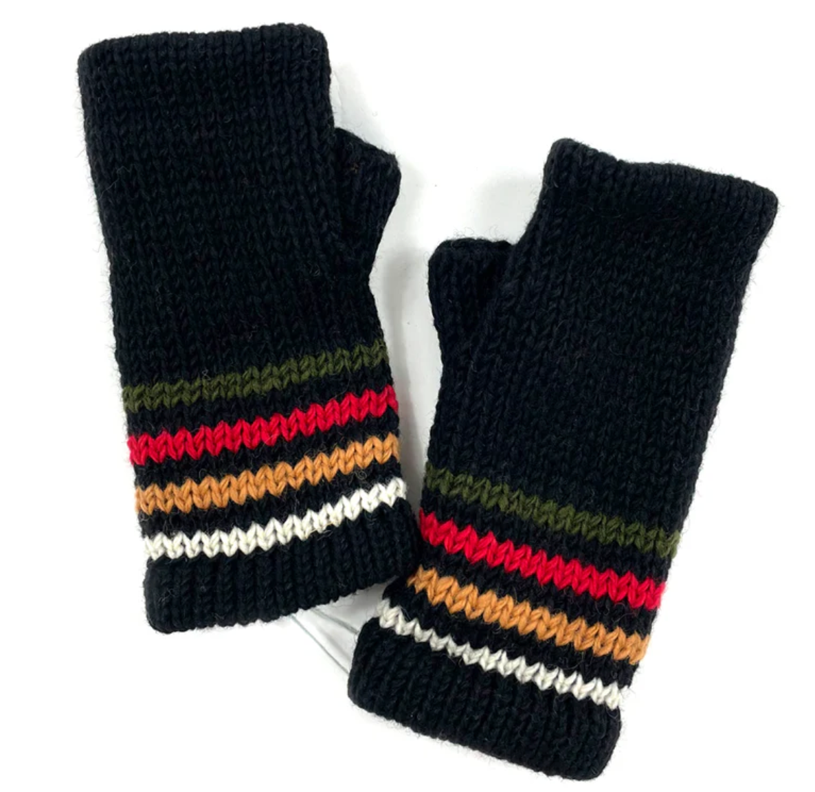 Cali fingerless gloves - Black