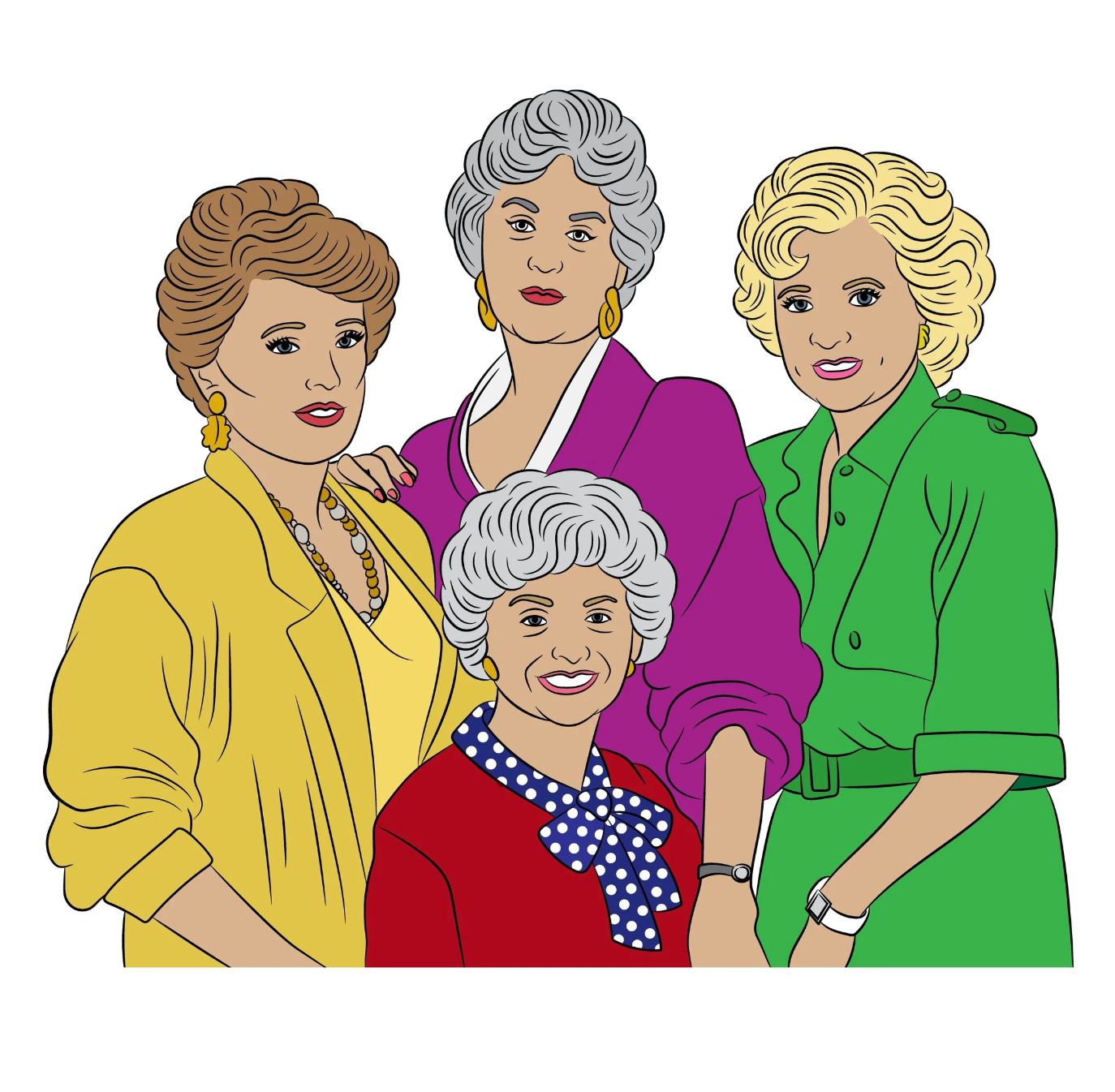 Golden Girls sticker