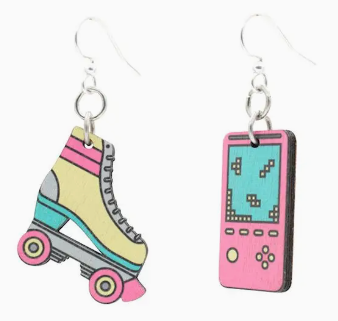 80s Retro Dangly earrings