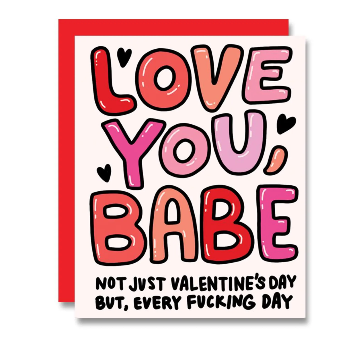 Love You Babe Greeting Card
