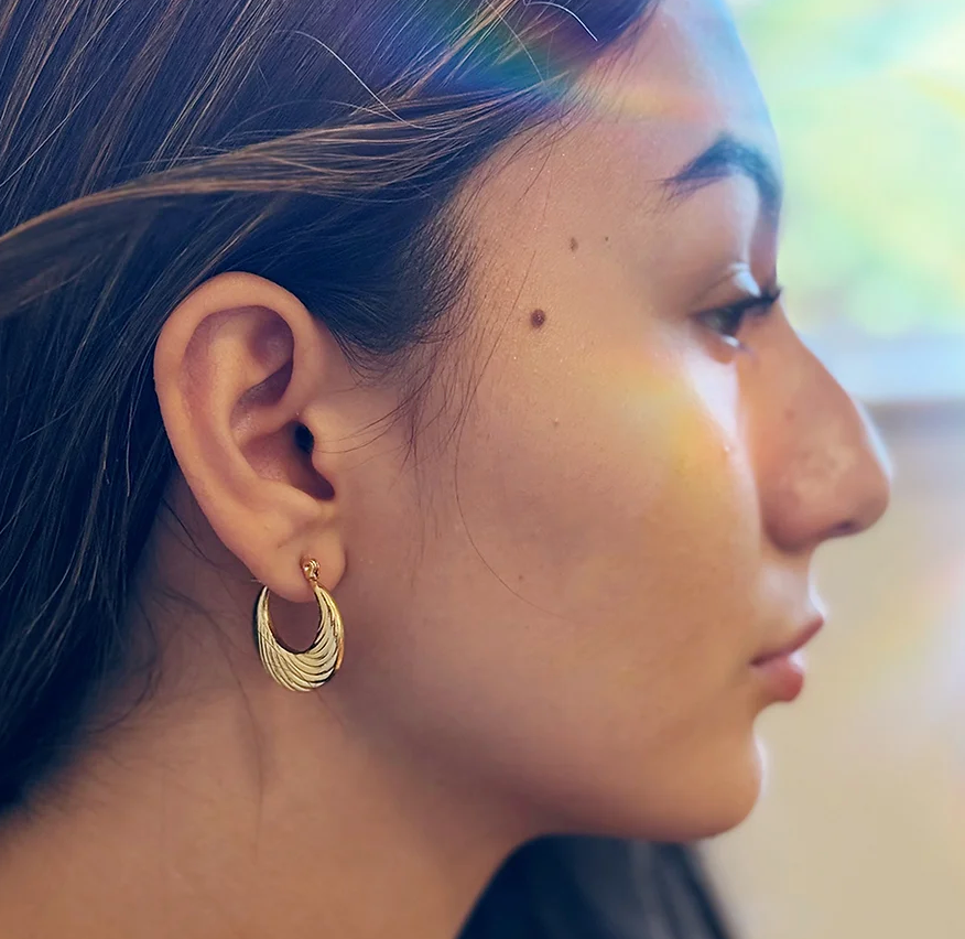 Aura Hoop earrings