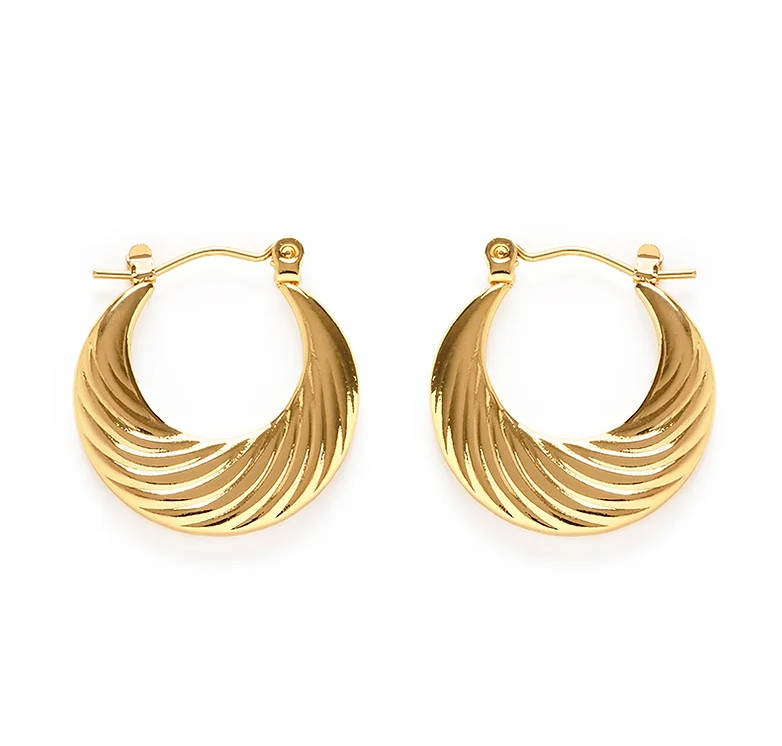 Aura Hoop earrings