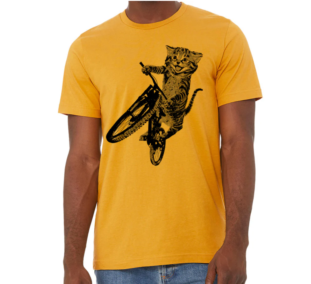 Cat Bike Men's tshirt