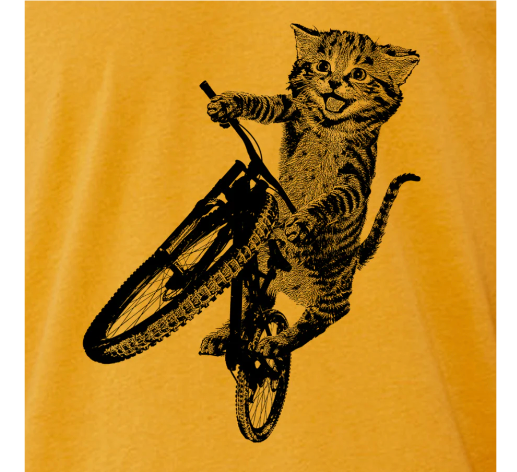 Cat Bike Men's tshirt