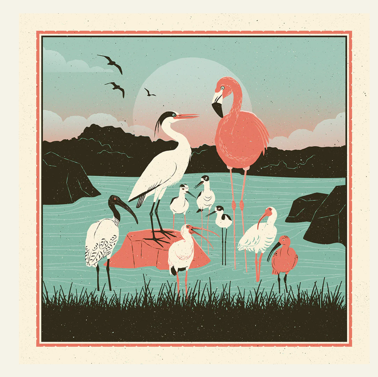 Birds of a Feather art print