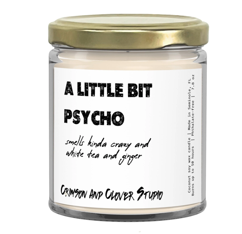 Little Bit Psycho candle