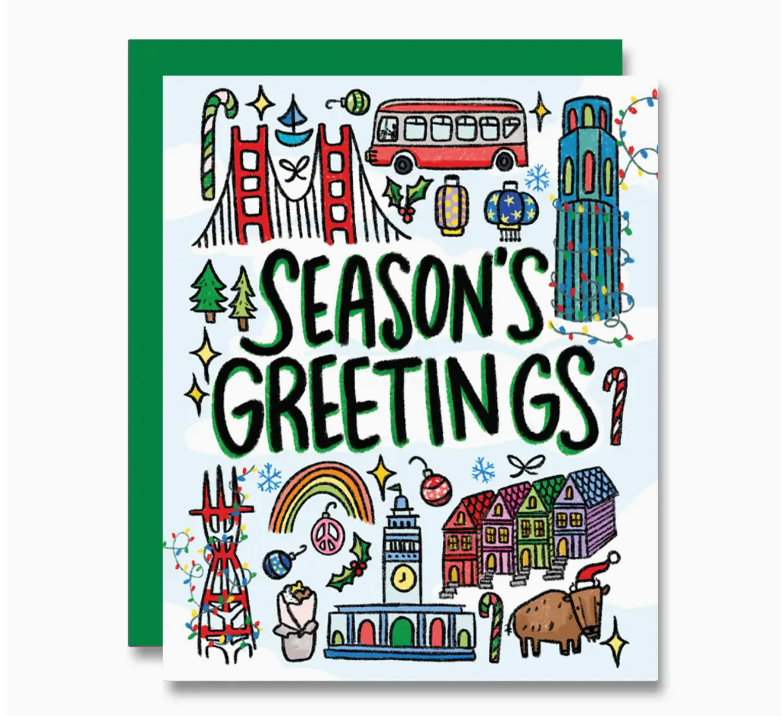 Season's Greetings from SF Greeting Card