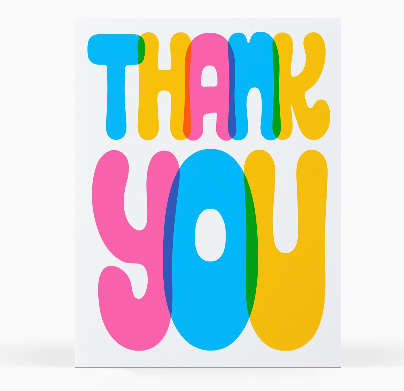 Big Thank You card