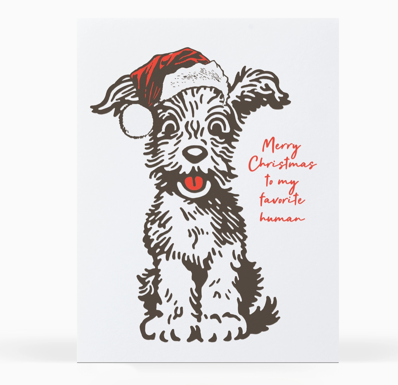 Christmas Doggie card