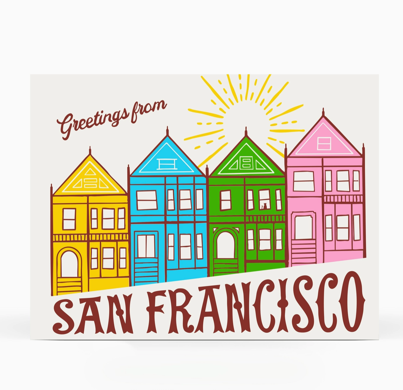 Painted Ladies card