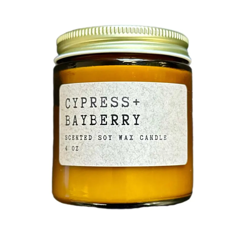 Cypress + Bayberry Soy Wax candle
